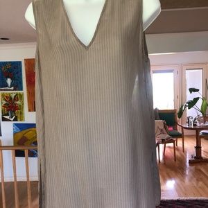 Giorgio Armani Woman's Silk Sleeveless V Neck